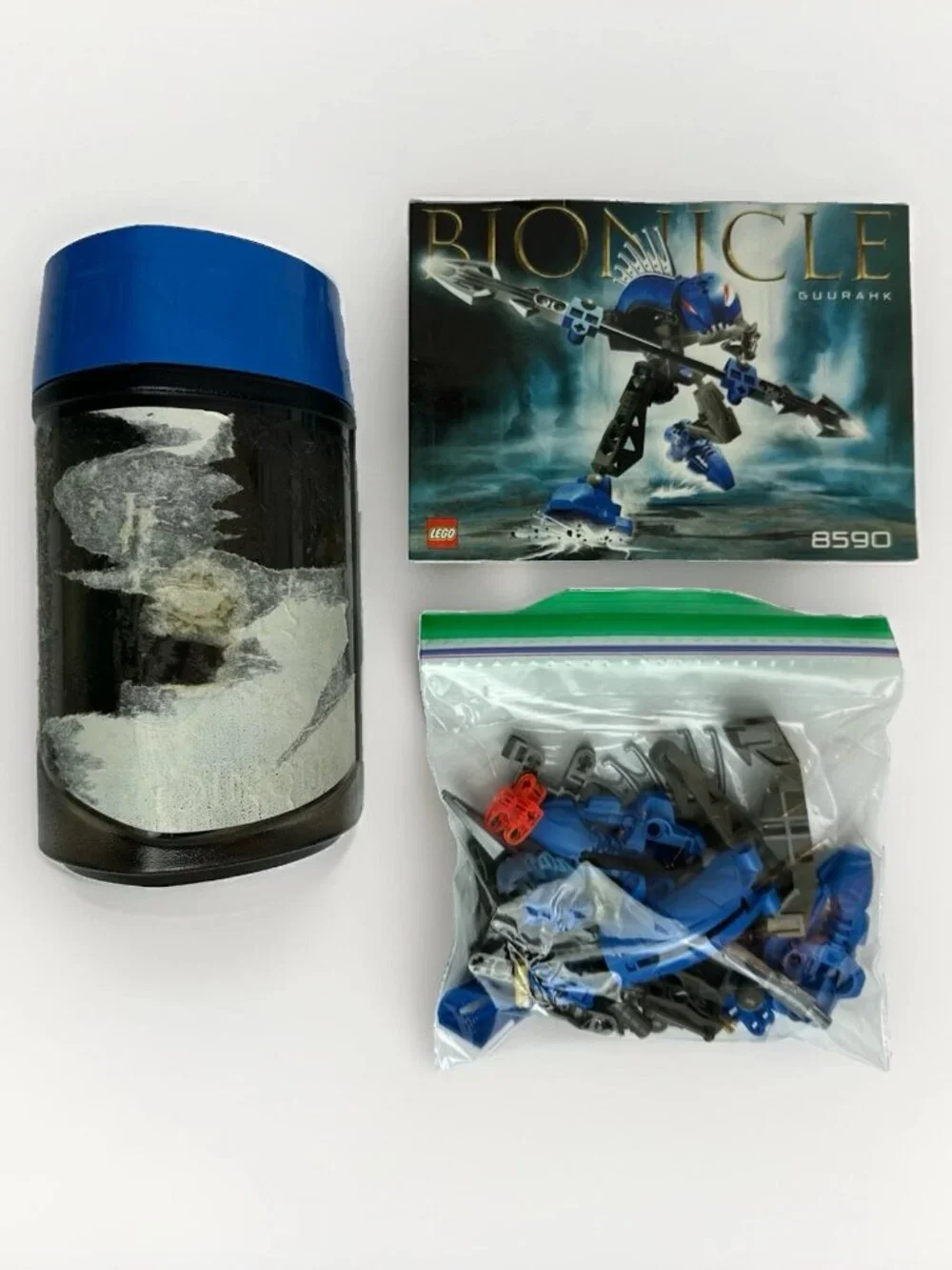 🦾 LEGO BIONICLE Rahkshi Collection Lot of 5 COMPLETE Sets w/ Canisters &Manuals
